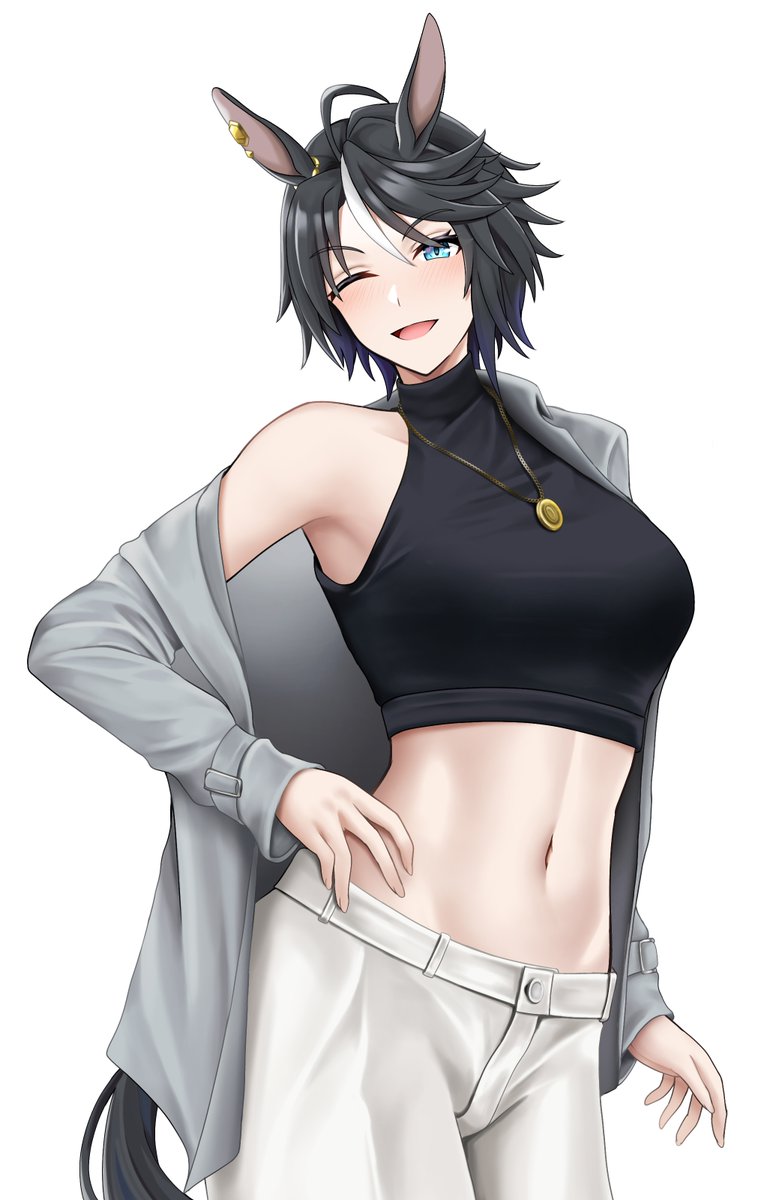 ウマ娘「ウマ娘新時代の扉観て脳を焼かれひたすらファンアートを漁りまくる怪物になりましたそ」|番場のイラスト