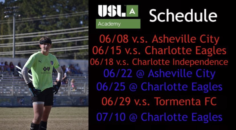 Connor Smith (@csmith2025) on Twitter photo Looking forward to a great summer with <a href="/SCUnited_FC/">SC United FC</a> and their USL-Academy.
<a href="/dreherathletics/">Dreher Athletics</a> <a href="/drehersoccer/">Dreher Men’s Soccer</a> Looking forward to a great summer with <a href="/SCUnited_FC/">SC United FC</a> and their USL-Academy.
<a href="/dreherathletics/">Dreher Athletics</a> <a href="/drehersoccer/">Dreher Men’s Soccer</a>