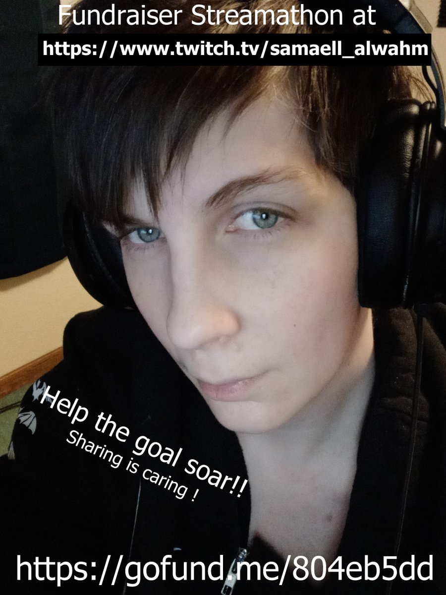 Samaell_Alwahm's tweet photo. So I forgot to tweet that I was live playing Poppy Playtime &amp; now I'm on chapter 3 xD

$1552 out of $3000 raised let's keep it going!! AUGUST is the DEADLINE

Remember the milestones:

$2000 - Choo Choo Charles
$3000 - SOMA

#GoFundMe #VtuberEN #EmergencySupport #HelpASAP https://t.co/afgMWojFE7