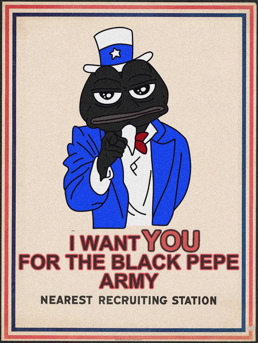 Dan1elNO's tweet photo. @cb_doge OR #pepeblack_sol 

MY MONEY IS GREEN, MY $PEPE BLACK

ARMY STRONG https://t.co/rEbTuiIiDQ