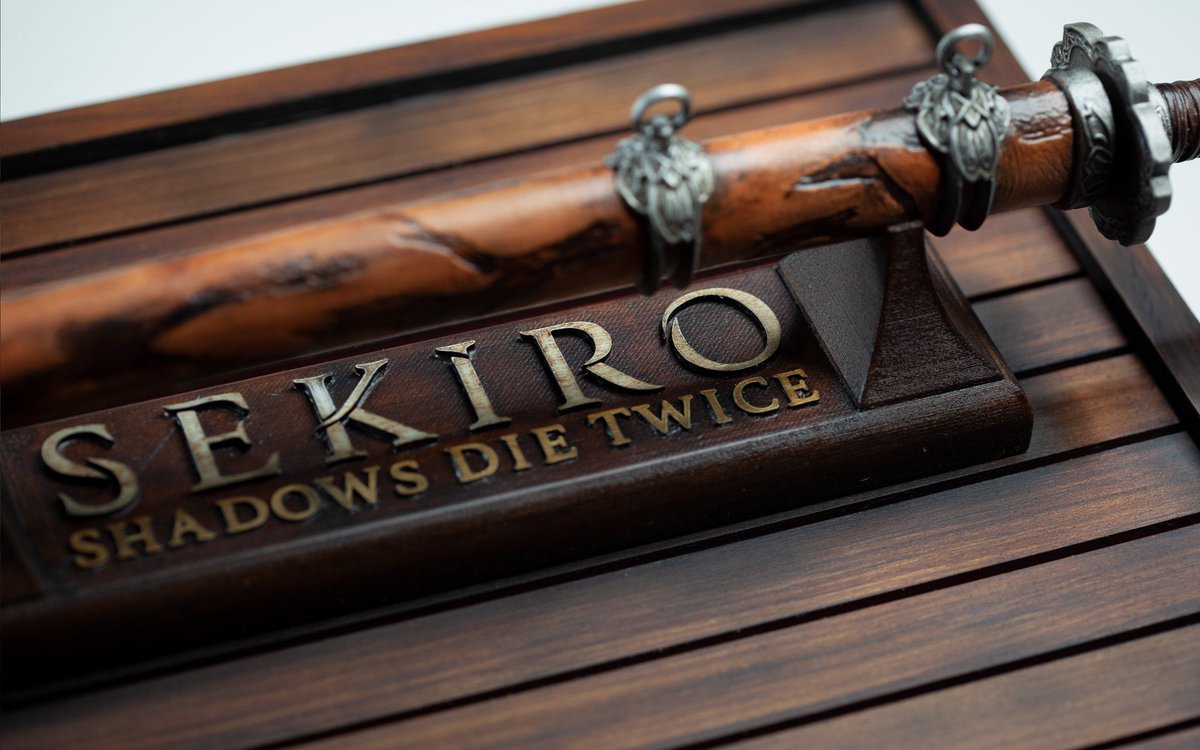 manfightdragon's tweet photo. Five years ago I won this official Sekiro themed Xbox One X console from a competition Microsoft and Activision put together. It’s still in the box, never booted it up even. I assume it’s worth ten billion dollars. Only 10 were ever made apparently. https://t.co/AuEyfGSGNk