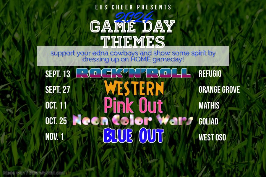 CheerEdna's tweet photo. We are so ready for football season! 🏈📣
You can’t start planning your dress up outfits too early! https://t.co/HbqwW5Fb55