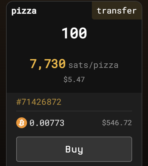 brc20pizza's tweet photo. BRC20 $pizza distribution has begun according to the order of claims! 🍕

If you haven't received yours yet, don't worry! It's on the way.

🎁: giveaway 1000 $pizza (Value over $10,000)
-Follow @brc20pizza @unisat_wallet @L1Fxyz 
-RT and drop your bc1p address
-Tag your friends https://t.co/QsM4GIFQC2