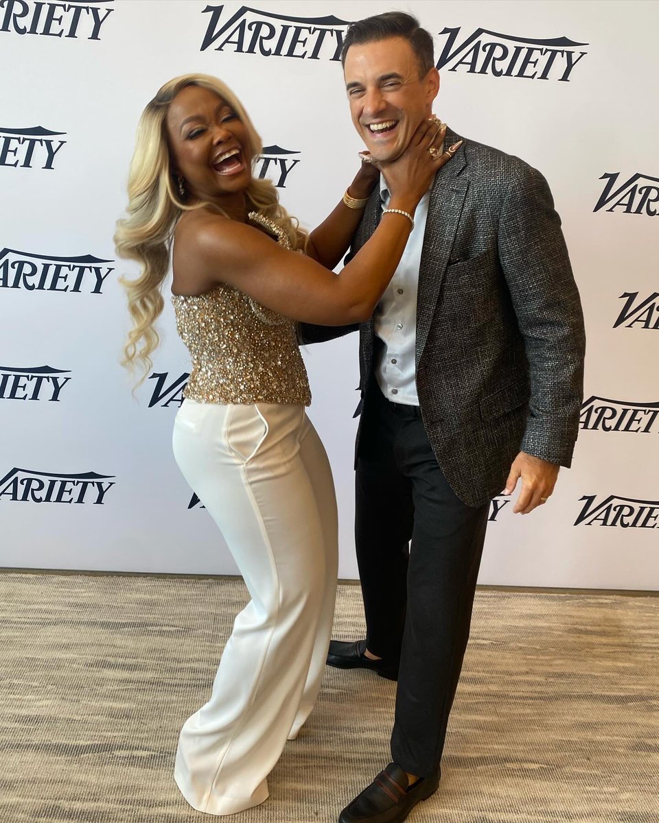 Great catching up with <a href="/PhaedraParks/">Phaedra Parks, Esq.</a> as always 😂 #TheTraitorsUs