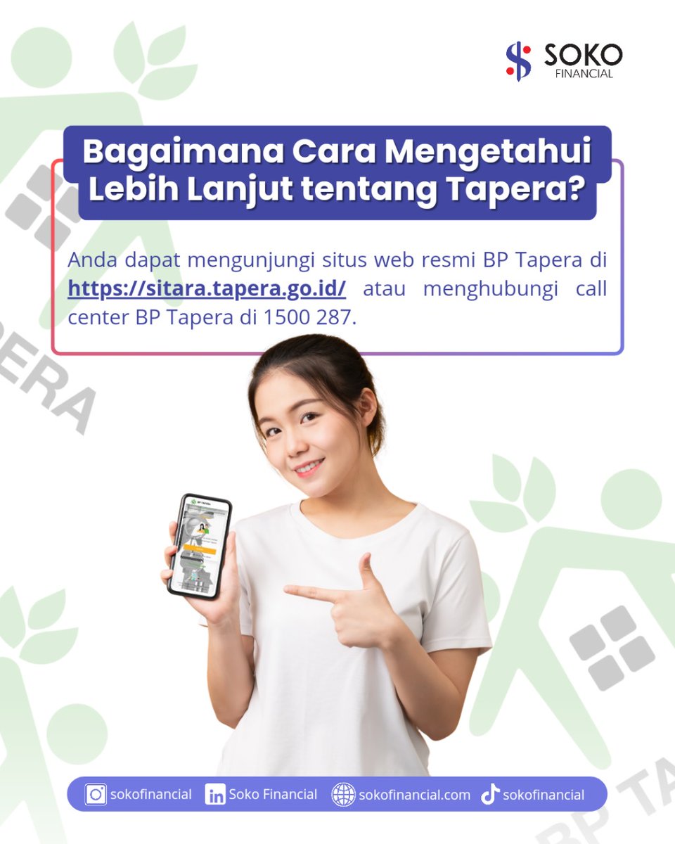 sokofinancial's tweet photo. Tapera, Tabungan Perumahan Rakyat, kembali menjadi sorotan dan perdebatan. Tapi, apa sih Tapera? 🤔 Program ini diusulkan sebagai solusi baru untuk membantu rakyat Indonesia memiliki rumah impian mereka.

#Tapera #PerumahanRakyat #RumahImpian #SokoFinancial #SobatSoko https://t.co/r3D581Q6l5