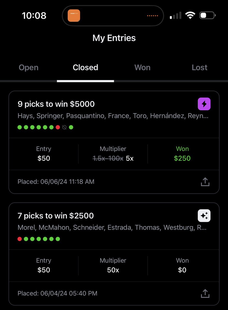 cdl_aim's tweet photo. Reynolds singled last at bat &amp; I thought everything chalked but we turned the $50 into $250🔥

Picking a winner now, run them likes up, RT and make sure your following! https://t.co/HZix0jY7rB