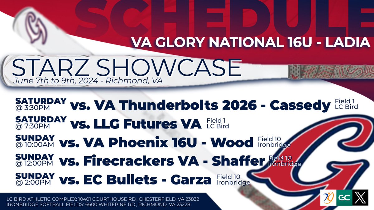 Coaches! Come see our young 16U team compete this weekend at  <a href="/StarzGoldEvents/">Starz Gold Events</a>  💙