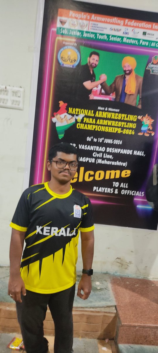 manish_nair26's tweet image. Gonna play National Level at People Arm Wrestling Federation of India (PAFI)
#nationalgame