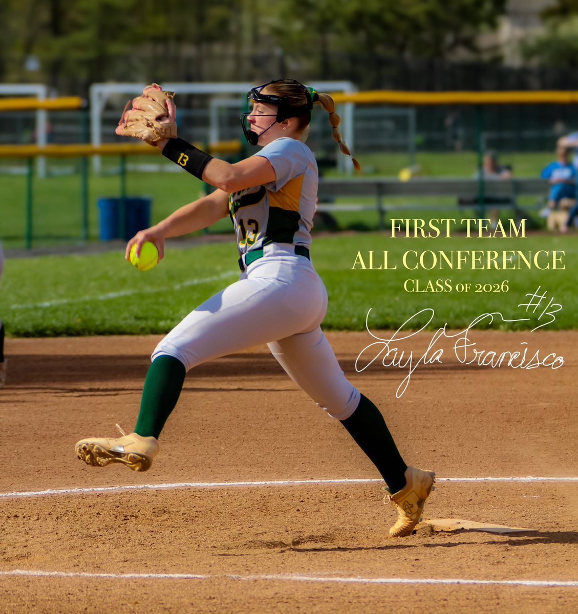 LaylaFrancisco6's tweet photo. Honored and grateful for being named First Team All Conference &amp; @nhhsoftball Defensive Player of the Year! Thank you Coaches!!! @JMUSoftball @NYUSoftball @Delaware_SB @VUSoftball @CuseSB @CofCSoftball @PCfriarsoftball @MasonSoftball @TerpsSoftball @QU_Softball @UVASoftball https://t.co/tnYQp5OyLo