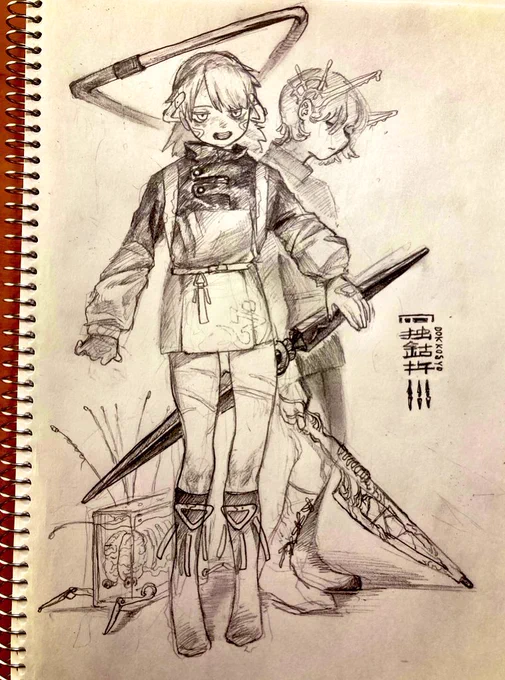 思ったより描いてたかも 