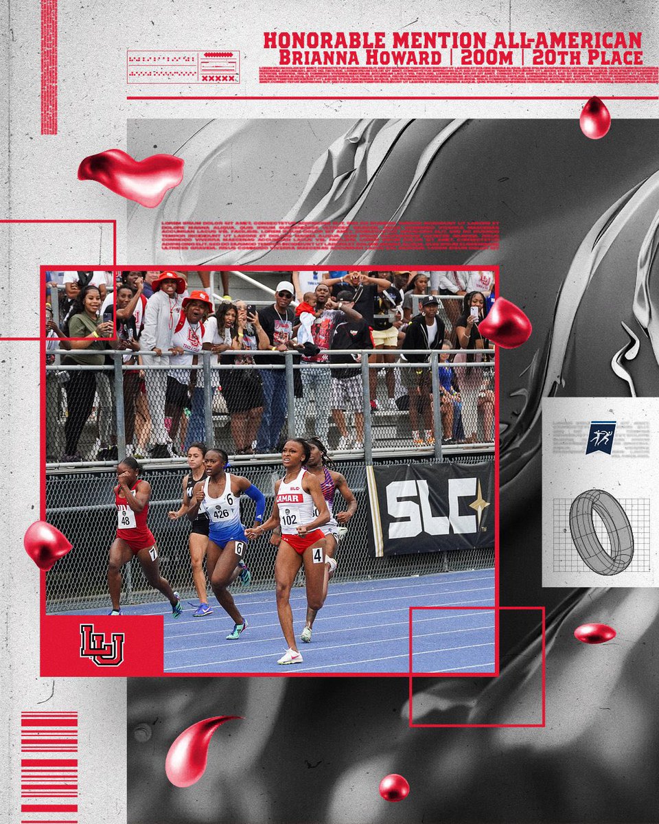 Lamar University Track and Field (@lamarxctf) on Twitter photo 🇺🇸 ALL-AMERICAN 🇺🇸
Capping off one of the most incredible seasons in LU history, breaking school and conference records in the process, <a href="/Brianna_LaShay1/">brianna howard</a> earns Honorable Mention All-American honors with a 20th place finish in the 200m!
#DefendTheNest #PeckEm 🔴⚫️⚪️ 🇺🇸 ALL-AMERICAN 🇺🇸
Capping off one of the most incredible seasons in LU history, breaking school and conference records in the process, <a href="/Brianna_LaShay1/">brianna howard</a> earns Honorable Mention All-American honors with a 20th place finish in the 200m!
#DefendTheNest #PeckEm 🔴⚫️⚪️