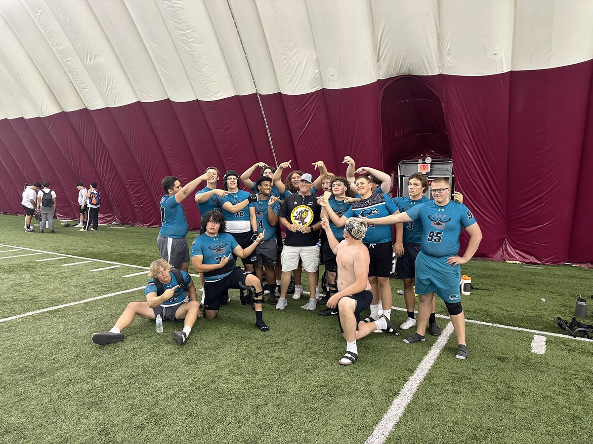 Highland taking home that Big on Big win 🥇 today at ASU! <a href="/HighlandHawksFB/">Highland Hawks Football</a> <a href="/ASUFootball/">Sun Devil Football</a>