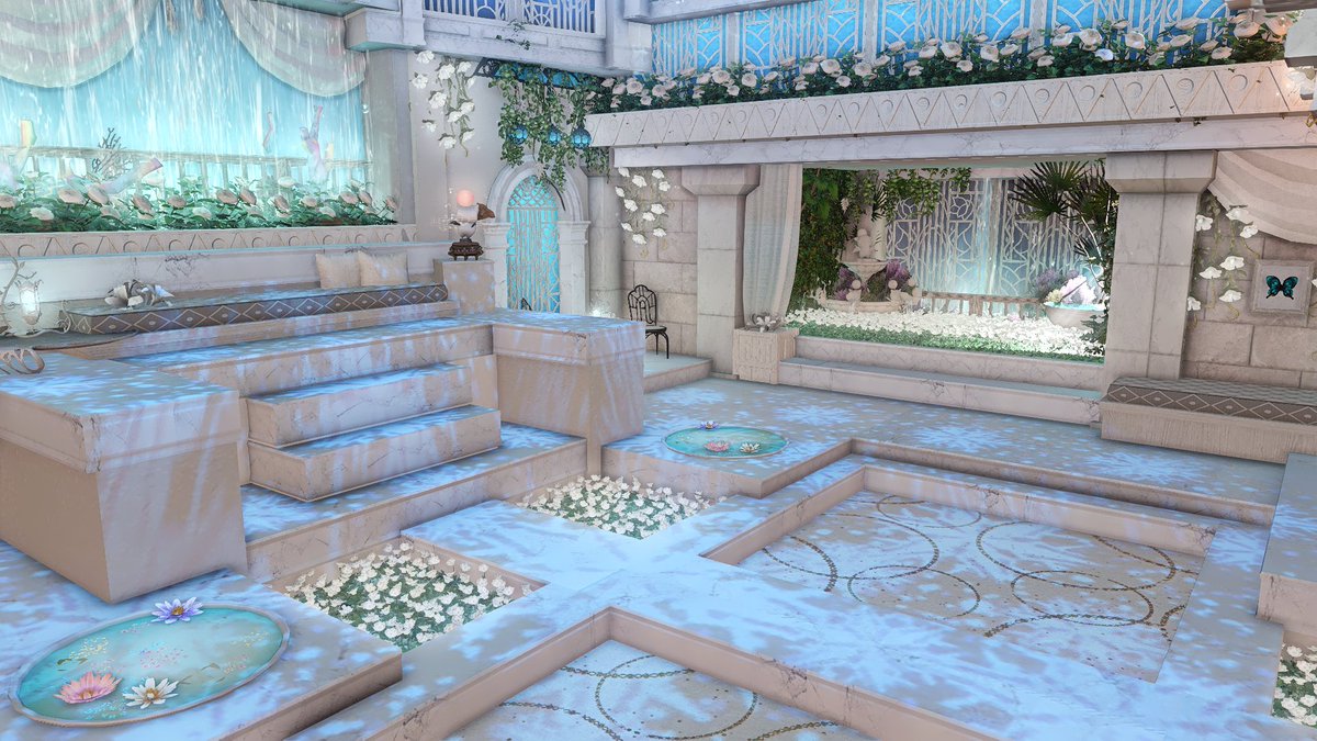 ff14kong's tweet photo. [L size] 
빛의 신전 🪻

#FF14ハウジング #FF14Housing #FFXIV #HousingEden #hgxiv #하우징커미션 https://t.co/uxCCseVAEM