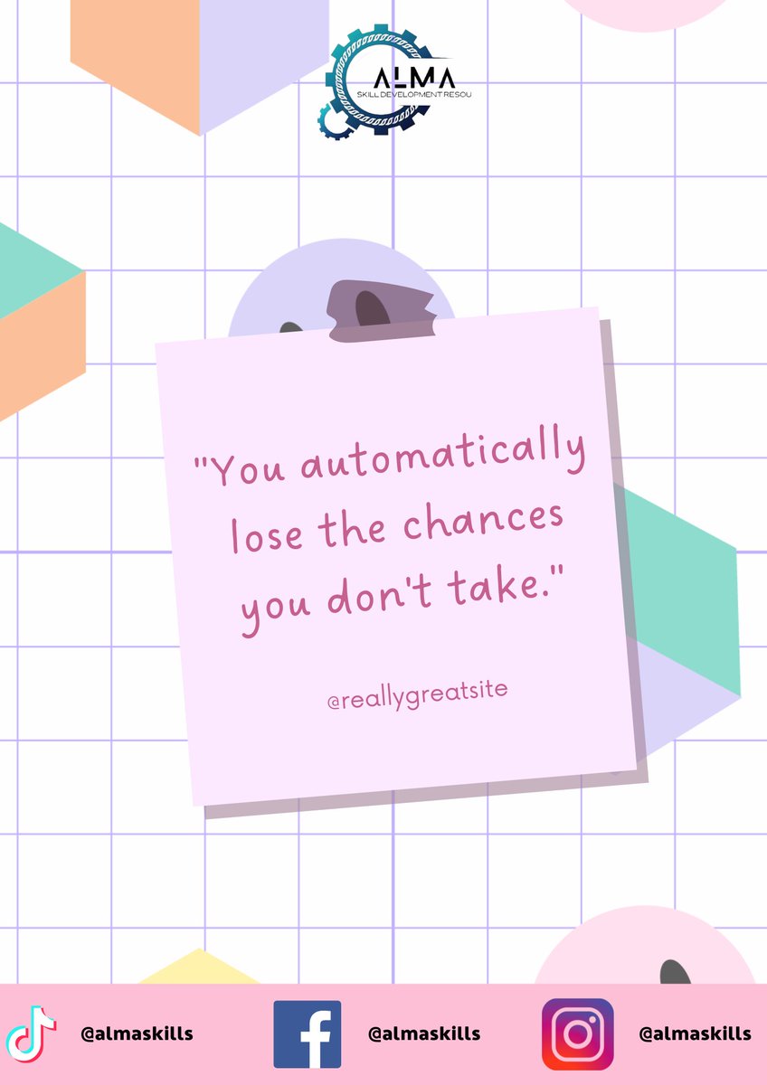 AlmaSkill's tweet photo. DAILY MOTIVATION 
#DailyMotivation 
#AlmaSkill https://t.co/stTQLbn5Sr