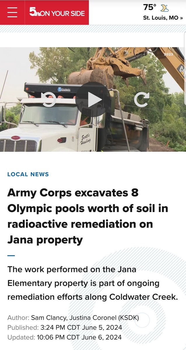 BernaughA's tweet photo. @RepMaloyUtah In Missouri, we lost an entire school because radioactive waste was found on the property 30+ years after the school opened. The contamination of the site began in 1940's by DOE.  Decades of federal silence and now your further dismissal. Very sad to see. https://t.co/eTVogpmwkr