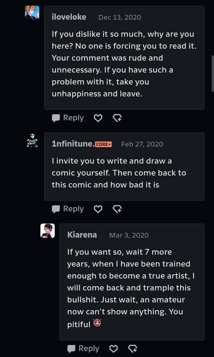 FlyingJellyFsh's tweet photo. I was omw to relive my past (creepypasta comics) when i saw this in the comment section,
Brags about beibg an artist but uses ai? Alright lil bro 😭🙏 https://t.co/NtPzwwnr3r