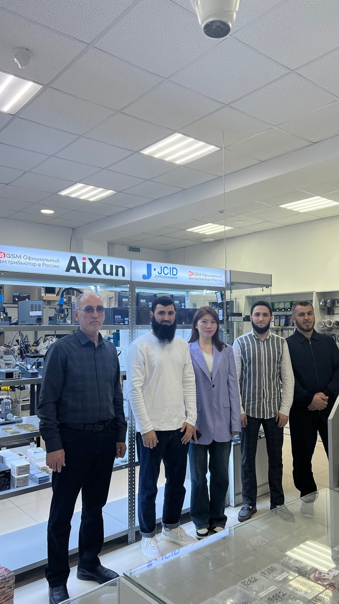 AiXunTech's tweet image. Congratulations to 05GSM for renewing its contract with #AiXun &amp;amp; #JCID as the official agent in #Russia!