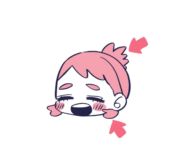 ところで髪上げお茶子ちゃんのここ可愛すぎるよね。耳にかけた横髪が短くなって跳ねてるのと上ぴょんぴょんしてるのかわい好きすぎる 
