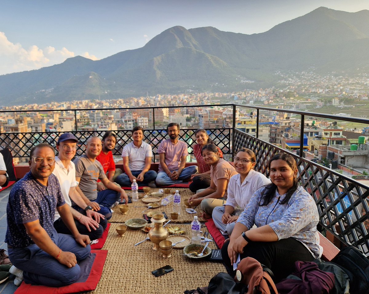 Neil Mabbott (@neilmabbott1) on Twitter photo Sadly the sun has set on my visit to <a href="/rajbhandari_33/">Prajwal Rajbhandari🇳🇵</a> and his colleagues at the RIBB and <a href="/EngageNepalSci/">EngageNepalwithScience</a> Enjoyed chairing the first panel meeting of the "Lalitpur Biological Sciences Research Council". Goodbye 🇳🇵 Sadly the sun has set on my visit to <a href="/rajbhandari_33/">Prajwal Rajbhandari🇳🇵</a> and his colleagues at the RIBB and <a href="/EngageNepalSci/">EngageNepalwithScience</a> Enjoyed chairing the first panel meeting of the "Lalitpur Biological Sciences Research Council". Goodbye 🇳🇵