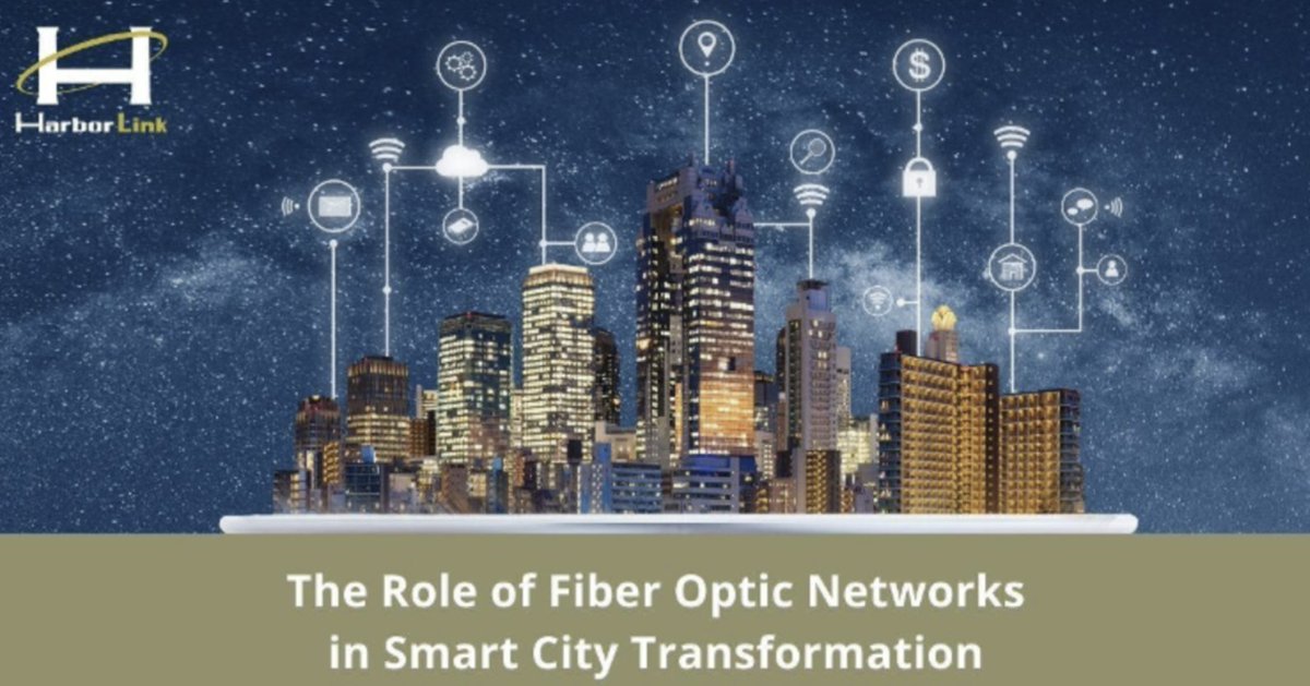 Fiber optic networks are the backbone of #SmartCities, enabling fast, reliable data transmission from smart traffic systems to remote healthcare. 

Harbor Link describes how these networks enhance urban living and drive innovation on <a href="/datacenterpost/">Data Center POST</a>: ow.ly/9B7G50SaZBq