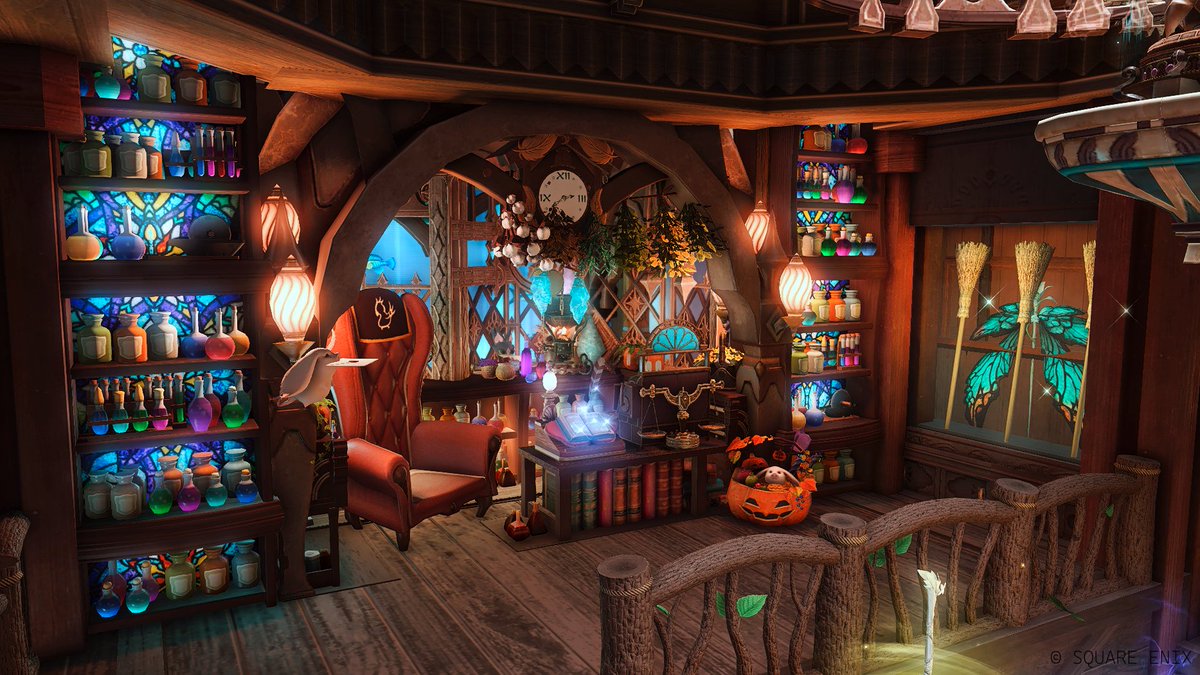 「気まぐれな魔法商店」

🏠ElementalDC / Kujata Shirogane 3-37【L】
┈┈┈┈┈┈┈┈┈┈┈┈┈┈
SSstudio / #GanbattaHousing

#FF14ハウジング
#FF14housing 
#HousingEden
#hgxiv