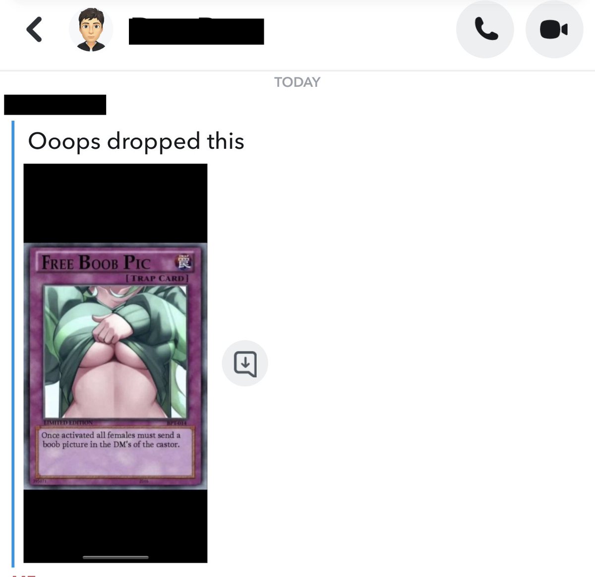 urGFsDMs's tweet photo. This isn't original. I had more of these before I started taking Screenshots. Maybe someday I'll have enough to do a compilation 🤣 https://t.co/aE8dmTq800