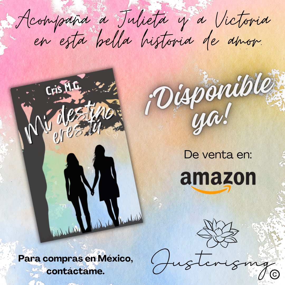Después de meses de trabajar en ti, hoy eres una realidad✨🩷🫶🏼🌈 
Qué mes tan bonito para salir publicado!

Por el momento, las entregas en México solo son contactándome. 

Mi destino eres tú (Spanish Edition) a.co/d/9JjCynx
#loveislove #MDET #Pride🌈