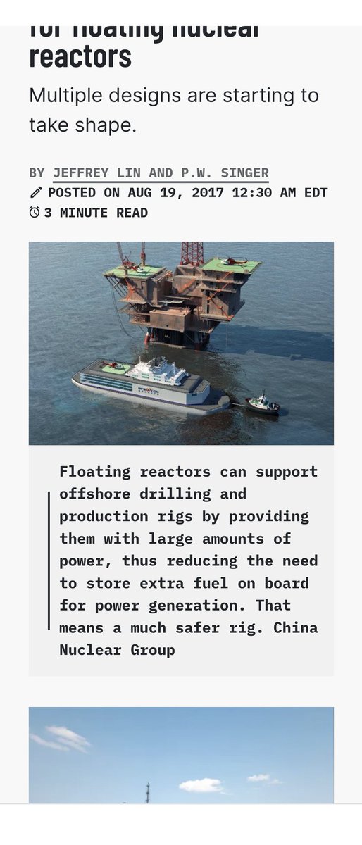 jayi_wang's tweet photo. #ChinaTech /52
#中国科技 #自主研发
South China Sea 南シナ海
#SouthChinaSea #南シナ海
南中国海 #南中国海 #SCS
📍浮动核反应堆/核电站
China's FNPPs #FNPP
Floating Nuclear Reactors/
Power Plants
https://t.co/sHlDTvg7py
https://t.co/dKoHJxpCEx
https://t.co/crfKfikPyB https://t.co/U4boPdTB7A