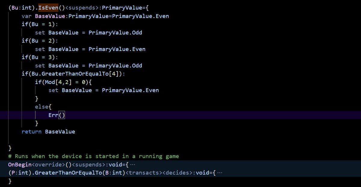 tsarfnc's tweet image. I am the best verse developer prove me wrong.
Clearly this is the best code that has ever been written.
Nothing has ever been more optimized or even better.
💔❤️❤️❤️
#verse; #uefn; #bestcode
-Good Collab (@purin_dev)