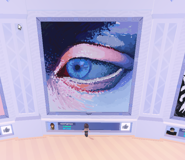 BearlyplaysO's tweet photo. I think I enjoyed this game too much hehe <3  #drawndonate #roblox #art https://t.co/bDyS6SvUM4