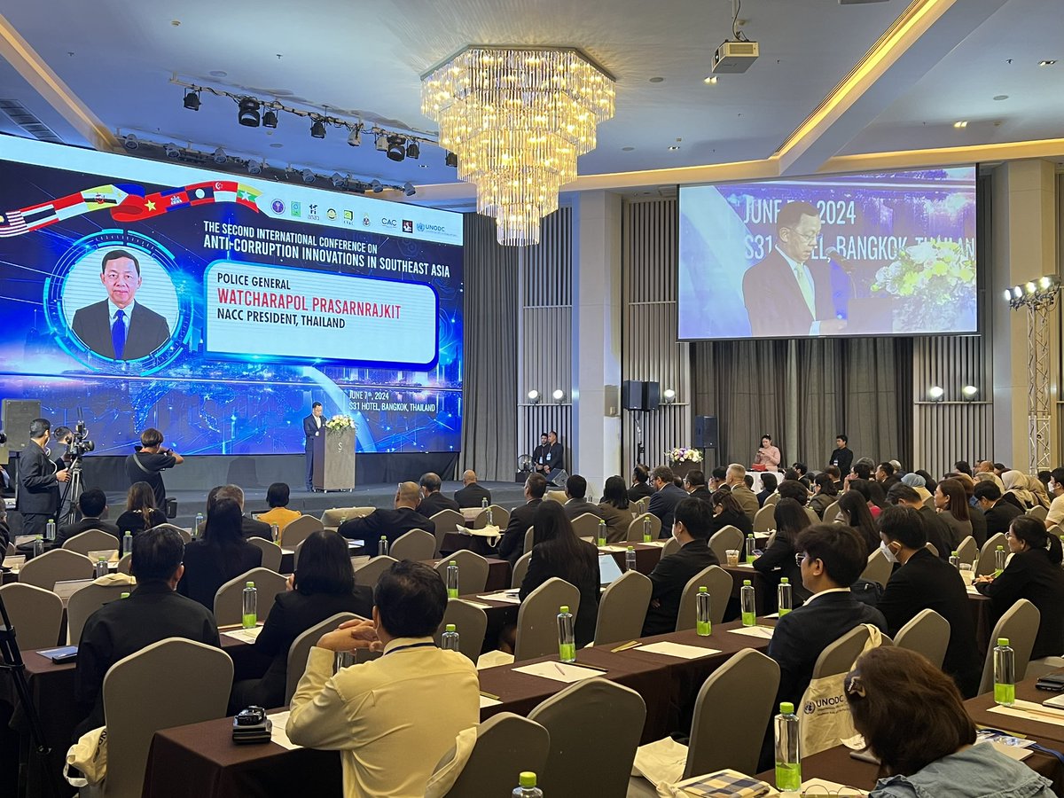 Nichanee's tweet photo. Today, we explored strategies for preventing and combating corruption across diverse nations in #SoutheastAsia, looking into #opendata, foreign investors' perspectives and linkages between corruption &amp; organized crime. #UnitedAgainstCorruption https://t.co/189NyMCVeO