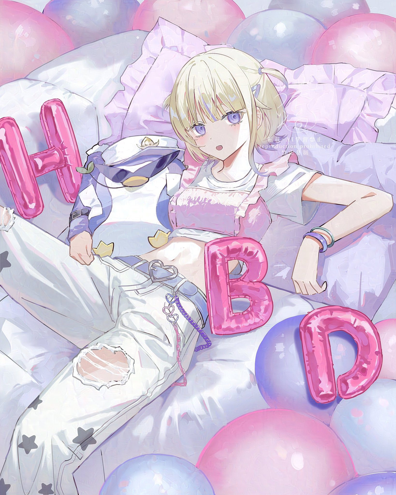 轟はじめ 誕生日記念2024 ホロライブ ReGLOSS なりきりTシャツ