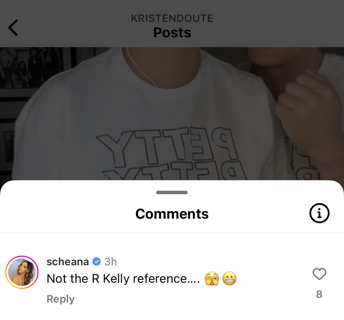 HousewivesHub's tweet image. Scheana Shay calls out Kristen Doute for referencing R. Kelly lyrics… #PumpRules 

Zack explained that he and Kristen obviously didn’t realize and were quoting an e card. Scheana is so desperate for drama.