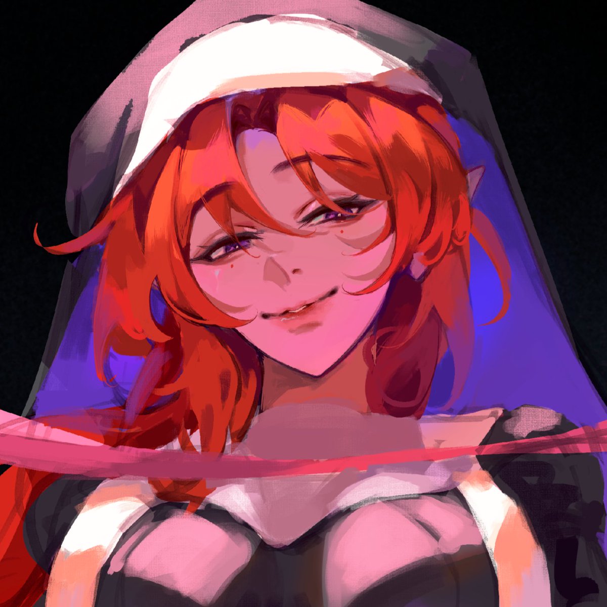 Nun yinlin WIP cuz I was peer pressured and got her in the pulls #wutheringwaves #anime #rkgk #animefanart #yinlin