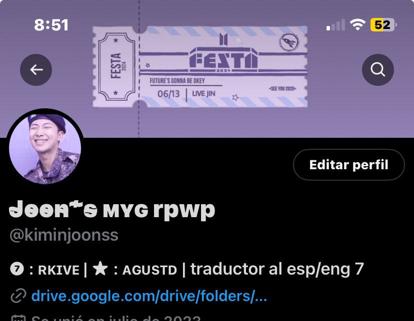 kiminjoonss's tweet photo. Oficialmente vuelvo como traductora  aquí para las armadas, daré el mejor trabajo para ustedes, quizás solo me centre en ser traductora y subir los resúmenes, por que cuentas infos ya existen muchísimas, espero ser de gran ayuda para ustedes 💜

#BTS #ARMY https://t.co/YzSkBS5WbY