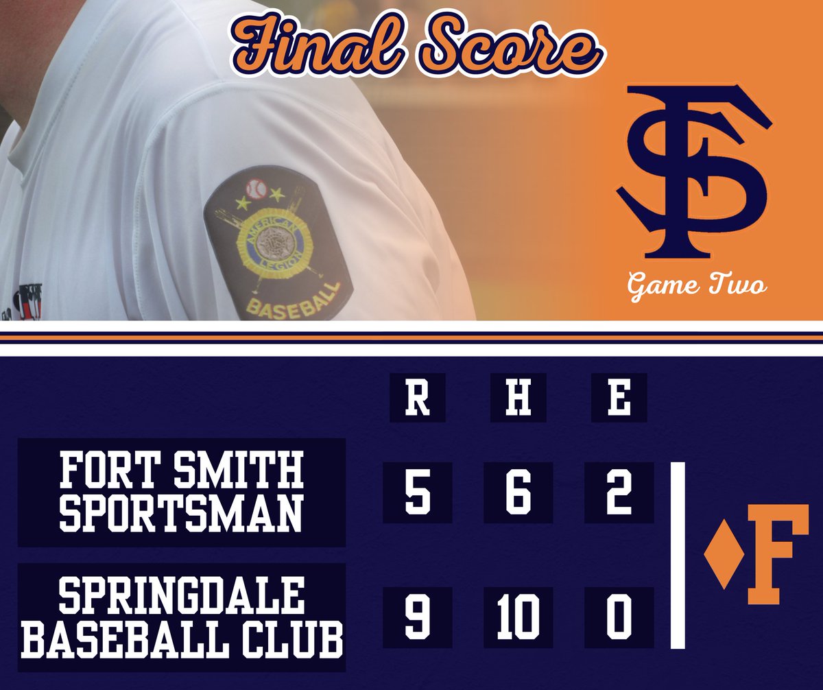FSMSportsman's tweet photo. Derek Hatcher hits a solo HR as the Sportsman drop game 2 https://t.co/LIbCnN5znI