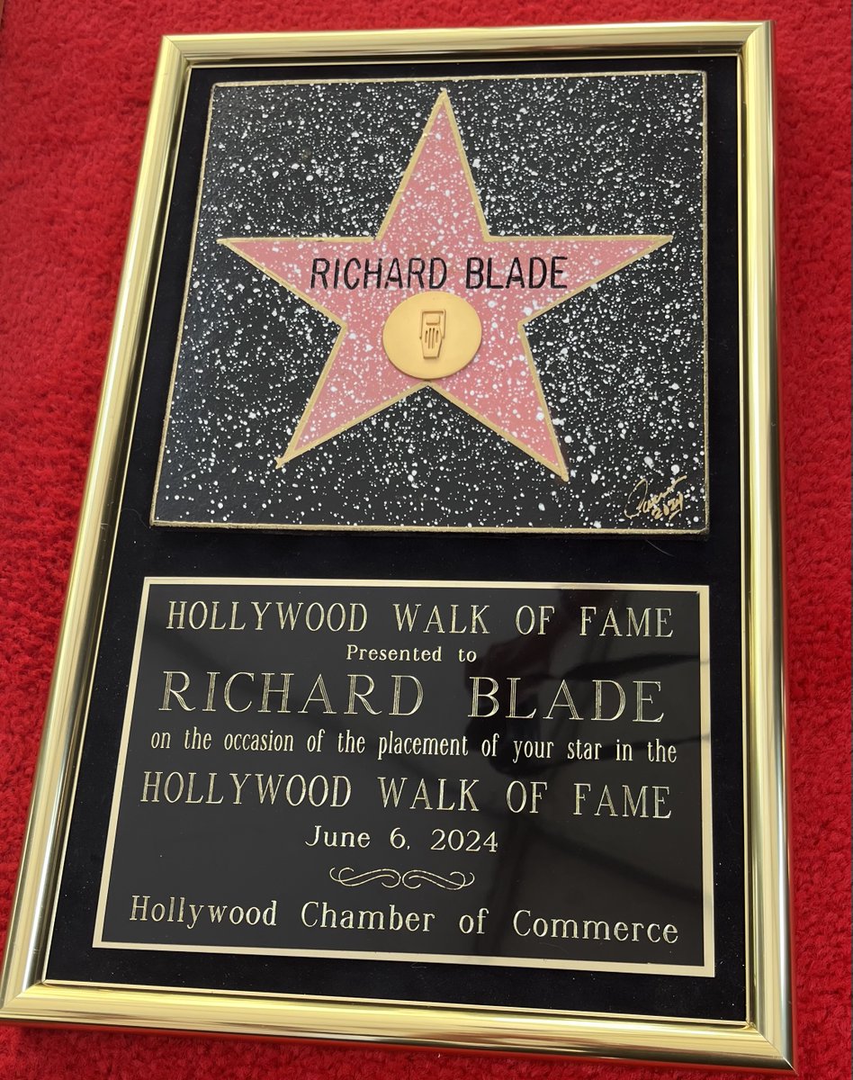 Swedish Egil (@swedishegil) on Twitter photo Congratulations to <a href="/richardblade/">Richard Blade</a> who got a STAR in #HOLLYWOOD today! Thanks for including me in your WALK OF FAME celebration…proud of you my friend⭐️🦅 Congratulations to <a href="/richardblade/">Richard Blade</a> who got a STAR in #HOLLYWOOD today! Thanks for including me in your WALK OF FAME celebration…proud of you my friend⭐️🦅