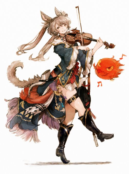 「cat tail miqo'te」 illustration images(Latest)