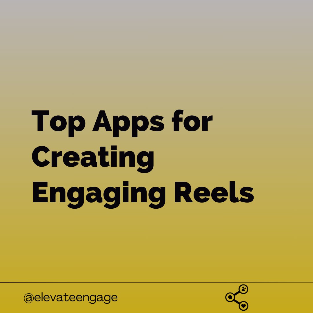 Elevate_Engage's tweet image. Top Apps for Engaging Reels 🎬

1️⃣ InShot: Easy editing
2️⃣ Canva: Stunning visuals
3️⃣ Adobe Premiere Rush: Professional editing
4️⃣ Splice: Simple video editing
5️⃣ Mojo: Dynamic templates

Take your Reels to the next level! 🌟

Follow for more tips. 😊

#EngagingReels