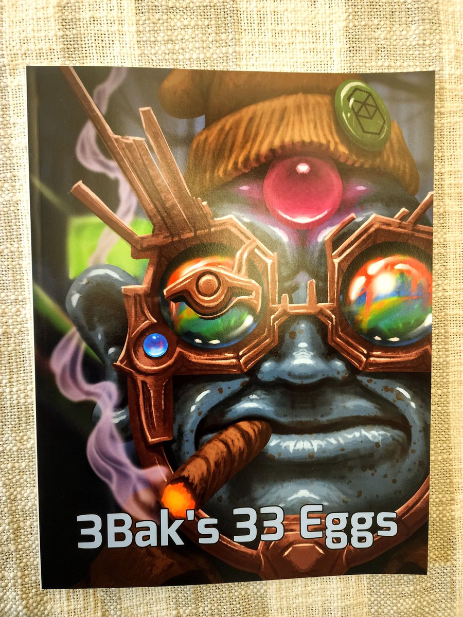 Thank you <a href="/3bak_art/">3bak_art</a> for the 33 eggs book. It looks amazing. Love your work. Keep creating awesomeness