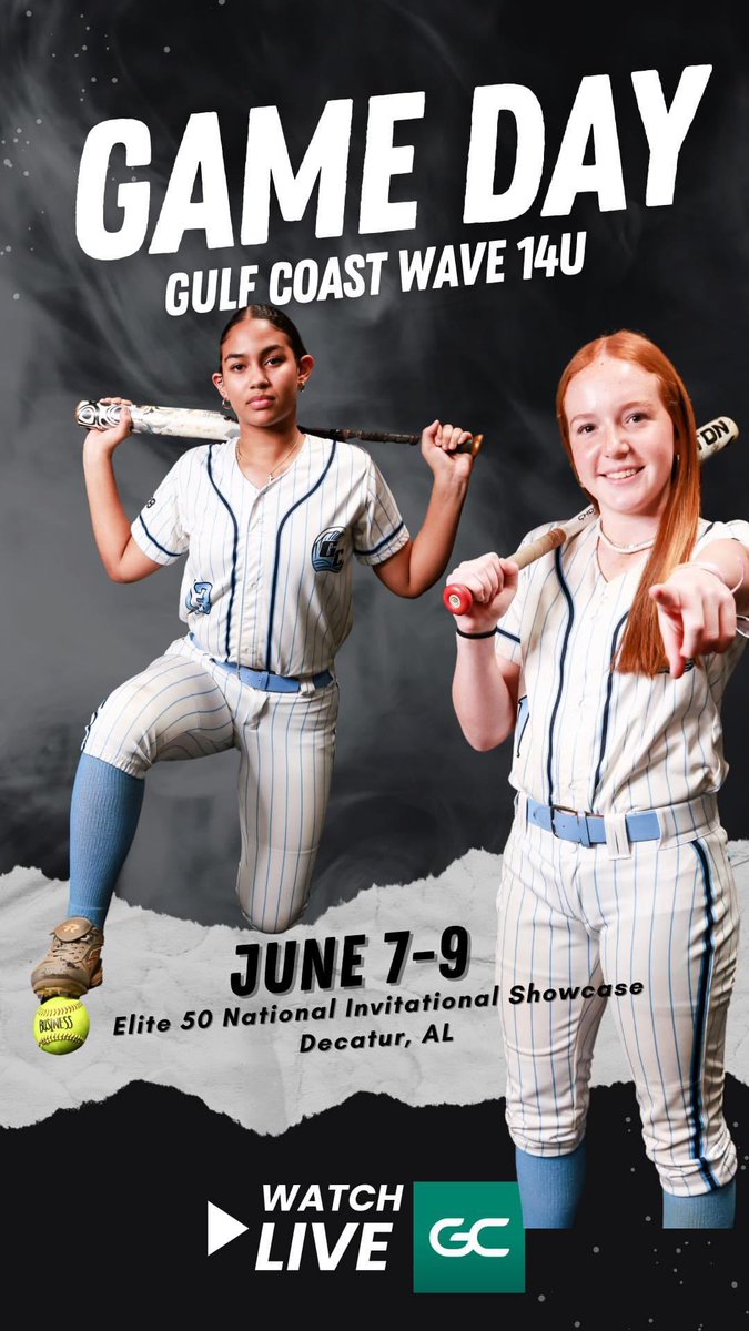 stacyface98's tweet photo. My girl is chasing that yellow ball all weekend! @gcwsoftball https://t.co/asN60OfVzh