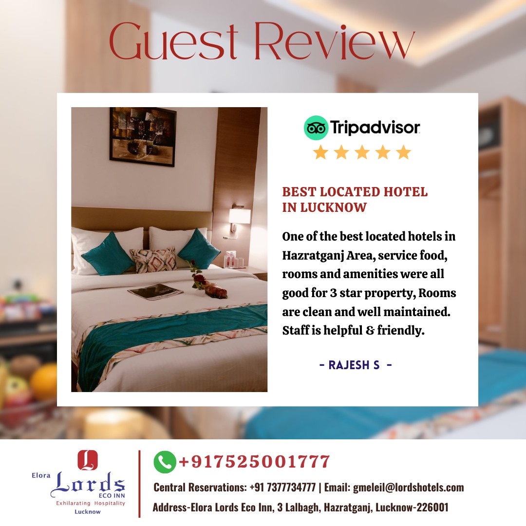 Eloralords's tweet photo. Your feedback is our fuel for growth! 

Thanks for choosing us and we look forward to creating even more unforgettable experiences together!

#LordsHotels  #HappyGuests #LuxuryStay  #tripadviser #guestreview #guestfeedback #satisfaction https://t.co/m49ARFhbRP