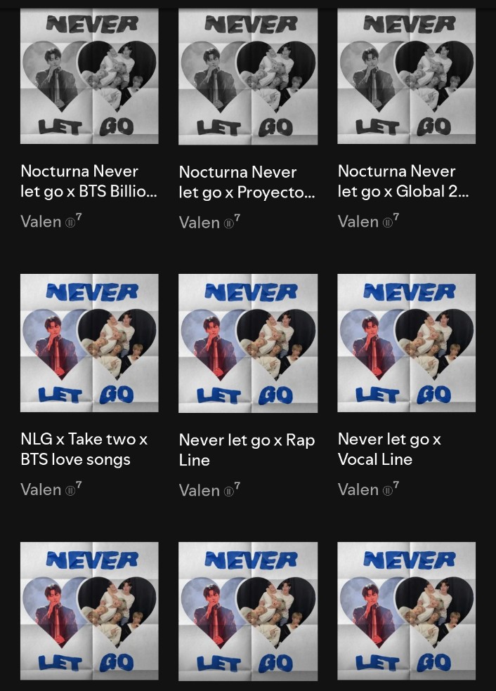 Valen_koo's tweet photo. ✦ - ̗̀♡  Hilo de playlists en Spotify complementarias y Nocturnas enfocadas en Never Let Go ꨄ ೨

- RT para difundir ♡‼️ https://t.co/a4RXCnb0H1