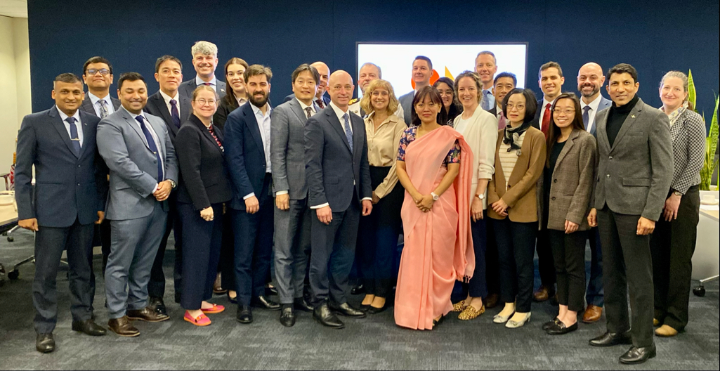 The Quad is committed to responding to regional priorities and promoting a peaceful, stable and prosperous Indo-Pacific.
 
This week in Sydney, Quad partners met to discuss shared regional maritime challenges and how to do more to support solutions.