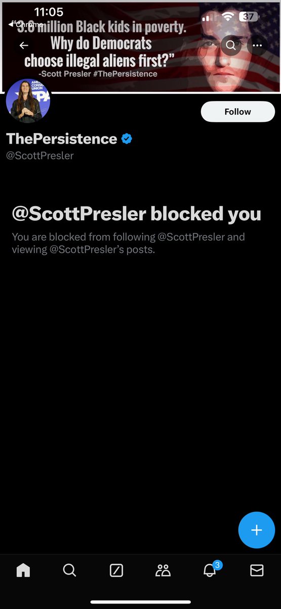 Slumberjack07's tweet image. Awww, lil bitch coward boy @ScottPresler blocked my other account because I said he’s never made a woman cum.

Poor little fella.