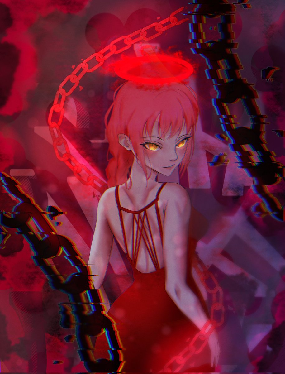 Sasilcarlo's tweet photo. Makima Again! ♥️

Not been every active lately so LOOKING FOR ACTIVE MOOTS ♥️

#art #fanart #chainsawman #makima #artmoots https://t.co/s7gezNPXtc