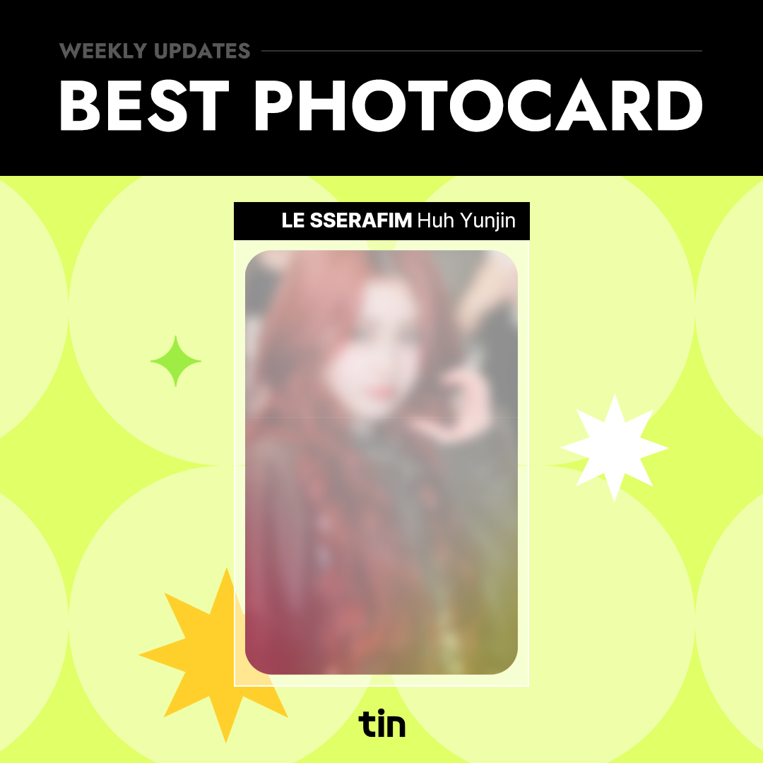 tin_cards's tweet photo. 🎉 The best Photocard of the 1st week of June 
👉🏻 LE SSERAFIM Huh Yunjin 

Guess the silhouette to earn the digital photocard!💖

#LESSERAIMS #르세라핌 #Huhyunjin #yunjin #jennifer  #허윤진 #포토카드 #디지털포토카드 #photocard #tin #tin_cards #kpop #틴 #digitalphotocard #케이팝 #포카 #르세라핌포카