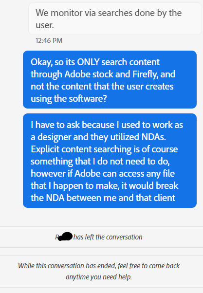 stefieMISC's tweet photo. And was met with...this.

Its clear that nobody has been trained to respond about these inquiries so far. "They" in this case was meant to be "my clients" but I'll be real, I'm at work here in Japan. Im not thinking about English atm LOL

They ended the chat with no resolution! https://t.co/2GJ8XMcZJT