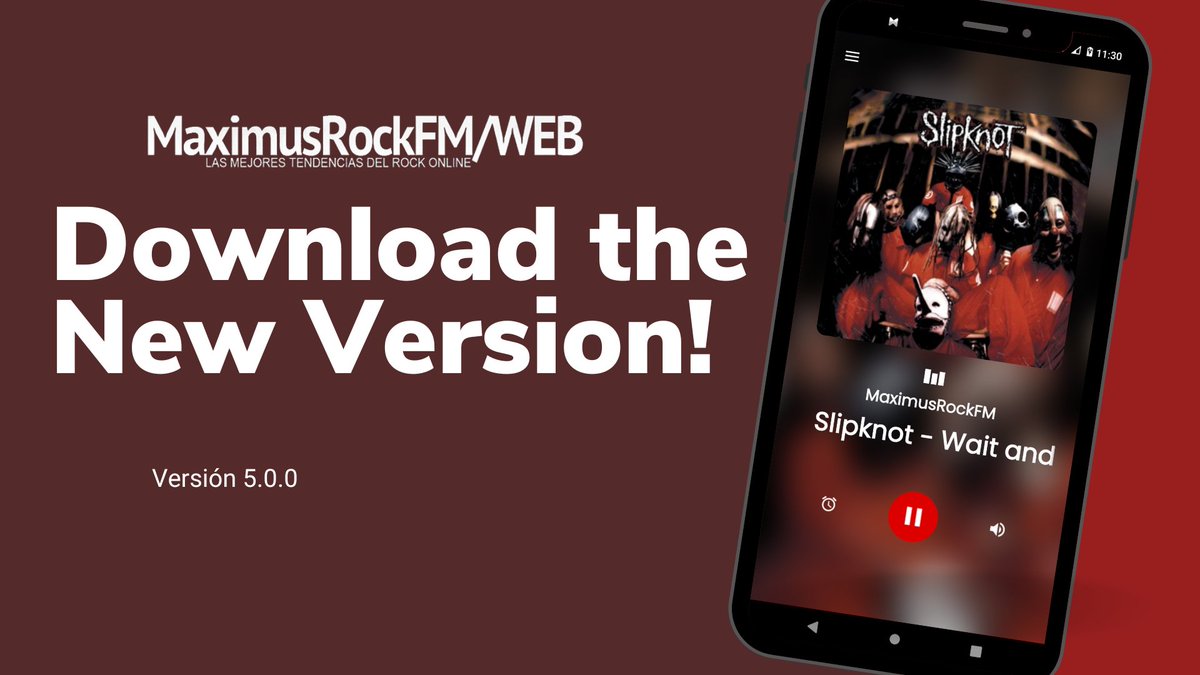 MaximusRockFM's tweet photo. Download the New Version of MaximusRockFM Now!
https://t.co/OXOzJ63KZu https://t.co/MG7ZIP78AN