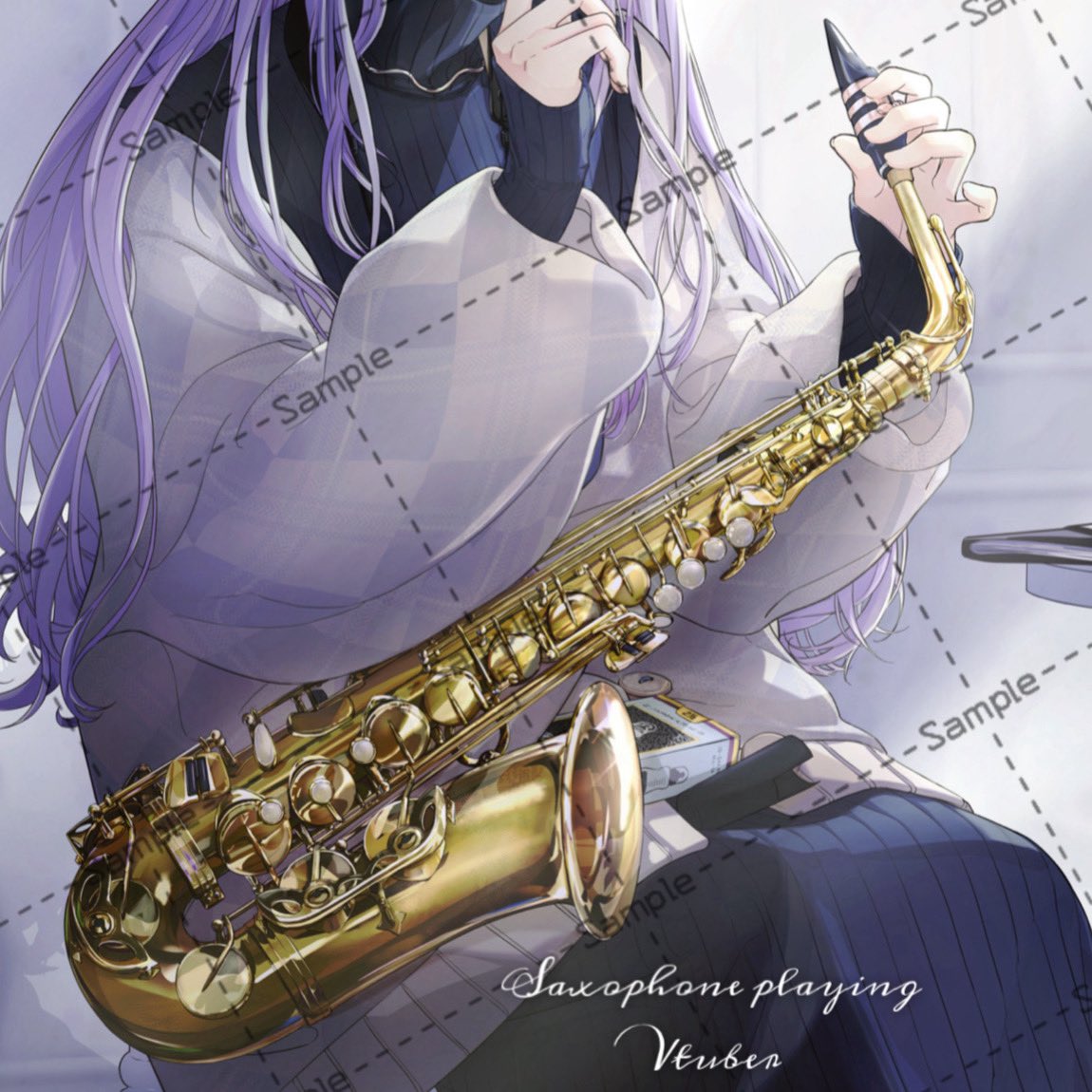 いいね沢山ありがと〜🎷 浅井うみ先生の素晴らしい楽器描写にご注目だ